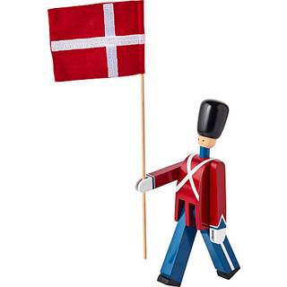 Kay Bojesen fanebærer med flag (På lager i varehus)