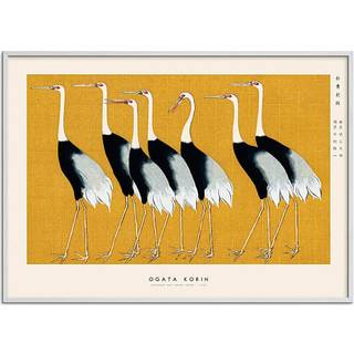 Japanese Red Crown Cranes 70x100 cm