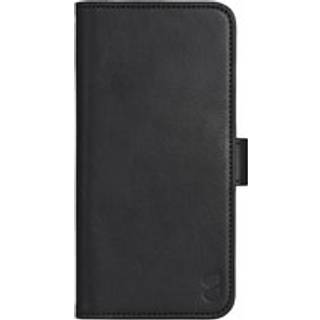 iPhone 16 Pro Max GEAR Læder Flip Cover 2-i-1 m. Pung 3 Kort - MagSafe Kompatibel - Sort