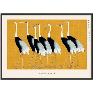 Japanese Red Crown Crane - 70x100 cm