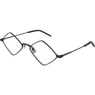 SAINT LAURENT Kvinde SL 302 LISA OPT 001 Optiske stel Metal Sort Transparent Geometrisk