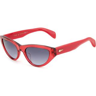 Rag & Bone RNB1062/S C9A 54 Solbriller Kvinder Rød - Transparent Red - 54mm