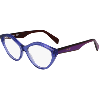 Liu Jo Kvinde LJ2814 400 Optiske stel Acetat Blå Cat Eye Normal