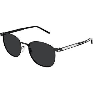 SAINT LAURENT Unisex SL 747 006 Solbriller Metal Sort Sort Rund