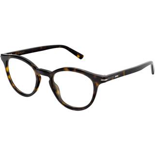 Gucci Mand GG1727O 002 Optiske stel Acetat Havana Transparent Rund