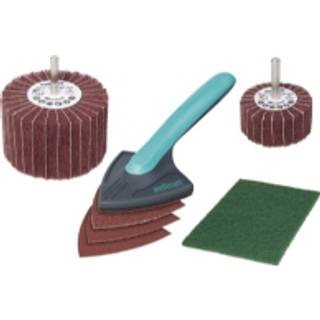 Wolfcraft slibesæt til træ - 7 dele