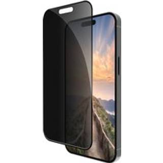 iPhone 16 Pro dbramante1928 Eco-Shield Privacy Skærmbeskyttelse m. Monteringsramme - Sort Kant