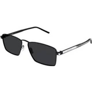 SAINT LAURENT Kvinde SL 700 001 Solbriller Metal Sort Sort Firkantet