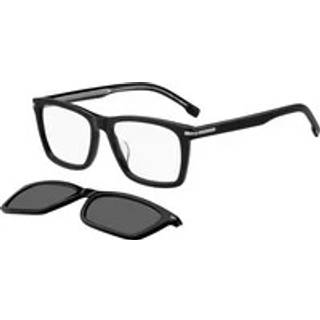 BOSS 1726/G/CS Asian Fit with Clip-On 807/M9 55 Briller Mænd Black - Black - 55mm