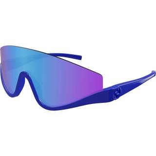 Gucci GG1650S 010 99 Solbriller Kvinder Blue - Blue - 99mm