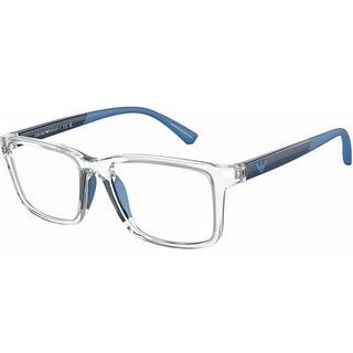 Emporio Armani EK3203 Børn 5893 50 Briller Mænd Krystalklar - Clear - 50mm
