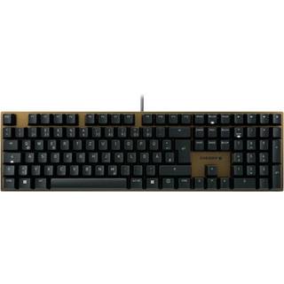 Cherry KC 200 MX - Tastatur - Tysk - Brun
