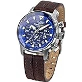 Vostok Europe VR42-592A762 Herren-Chronograph Solar Expedition South Pole Braun/Blau