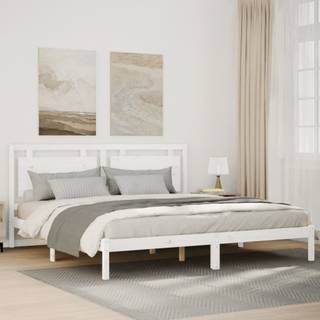 ekstra lang sengeramme uden madras 180x220 cm massivt træ
