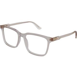 Gucci Mand GG1120O 007 Vista -rammer Acetat Grå Transparent Firkantet