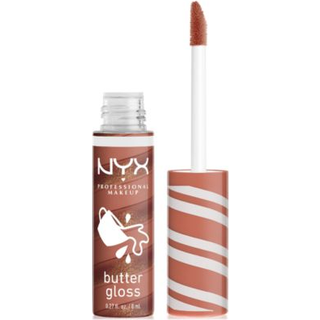 NYX Professional Makeup Holiday Butter Gloss Læbeglans Skygge 02 Hot Cocoa Swirl 8 ml - 8 ml