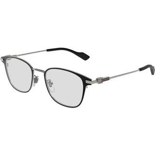 Gucci Unisex GG1740OK 003 Optiske stel Titanium Sort Transparent Rund