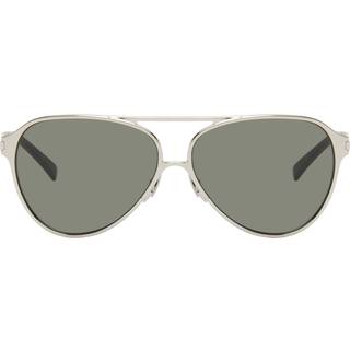 Saint Laurent SL 734 002 62 Solbriller Mænd Silver - Silver - 62mm