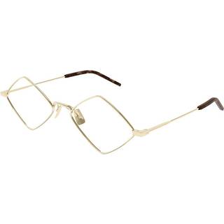 SAINT LAURENT Kvinde SL 302 LISA OPT 003 Optiske stel Metal Guld Transparent Geometrisk