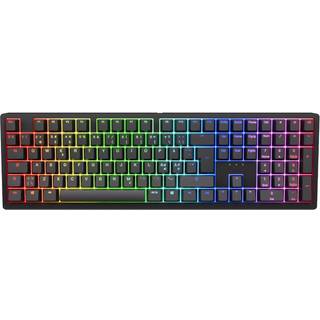 Ducky Zero 6108 Trådløst RGB Tastatur - Sort [Cherry MX2A Speed Silver]