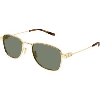 SAINT LAURENT Mand SL 741 003 Solbriller Metal Guld Grøn Firkantet