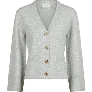 Neo Noir Cardigan - Pixie - Light Grey Melange