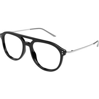 Gucci Mand GG1708O 001 Optiske stel Acetat Sort Transparent Pilot