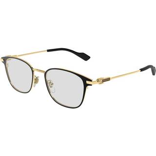Gucci Unisex GG1740OK 001 Optiske stel Titanium Sort Transparent Rund