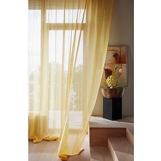 CLEO skræddersyet linnedgardin - Gul