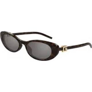 Gucci Kvinde GG1680S 003 Solbriller Injiceret Havana Grå Cat Eye