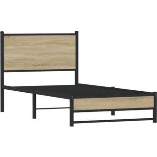 sengeramme uden madras 90x190 cm metal sonoma-eg