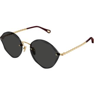 Chloé CH0253S 001 58 Solbriller Kvinder Guld - Gold - 58mm