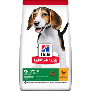 Hill's SCIENCE PLAN Puppy Medium Hvalpefoder Med Kylling - 2,5 kg