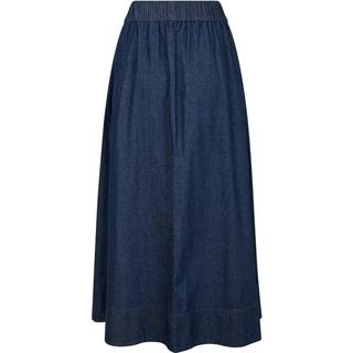 Neo Noir - Yara Denim Long Skirt - Dark Blue