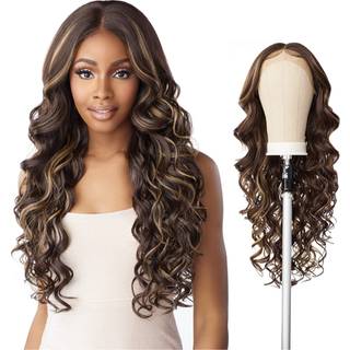 Sensationnel Butta Lace Front Wig - Natural For -plukket h?rgr?nseh?ndbundet HD Transparent blonder 5 tommer dyb del med Babyhair - Butta Unit 32