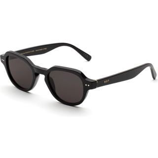 Retrosuperfuture Unisex 2PG Voce Black Solbriller Acetat Sort Sort Rund Normal