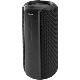 Vandafvisende Streetz IPX7 TWS Bluetooth 5-højtaler- Sort