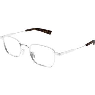 SAINT LAURENT Mand SL 729 005 Optiske stel Metal Sølv Transparent Firkantet