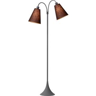 Fodgænger Gulvlampe - Soft Grå/Brun - Nielsen Light