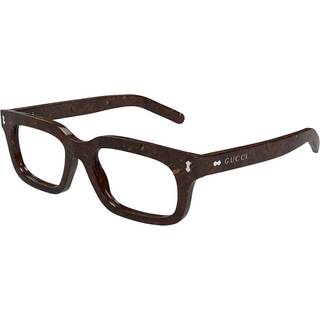Gucci Kvinde GG1711S 003 Solbriller Acetat Brun Transparent Firkantet