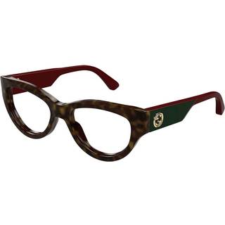 Gucci Kvinde GG1665O 006 Optiske stel Acetat Havana Transparent Cat Eye