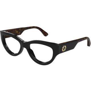 Gucci Kvinde GG1665O 005 Optiske stel Acetat Sort Transparent Cat Eye