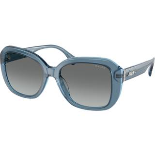 Ralph by Ralph Lauren RA5321U 606811 56 Solbriller Kvinder Blue - Shiny Transparent Pearly Blue - 56mm