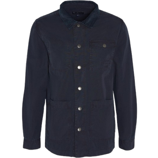 Barbour Men's Barbour Washed Oversh Navy, XL