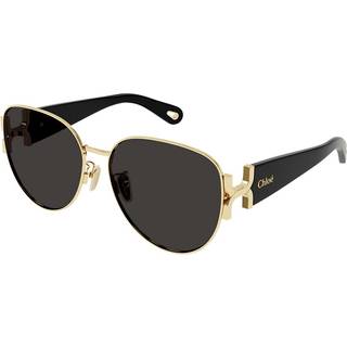 Chloé CH0261SK Asian Fit 001 61 Solbriller Kvinder Guld - Gold - 61mm