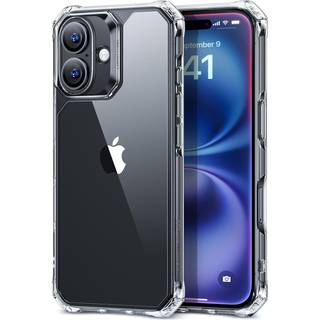 ESR til iPhone 16 Case Military Grade Protection Shockproof Air Guard Corners Gulning-resistente akrylbagens telefonkasse til iPhone 16 Air Armor
