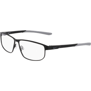 Nike Mand NIKE 8157 001 Optiske stel Metal Sort Firkantet Normal