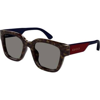 Gucci GG1670SK Asian Fit 002 52 Solbriller Mænd Tortoiseshell - Tortoise - 52mm