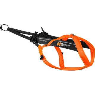 Non-Stop DogWear Freemotion harness 5.0, unisex, black/orange, 4, single