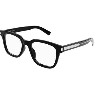 SAINT LAURENT Mand SL 711 OPT 001 Optiske stel Acetat Sort Transparent Firkantet